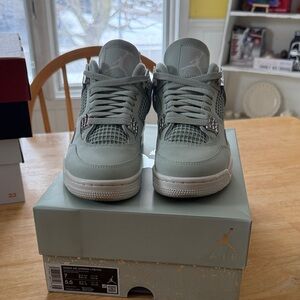 Air Jordan 4 Retro Sneakers - Seafoam Green